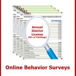 Online Behavior Surveys Annual District License Requires Min. of 5 Buildings