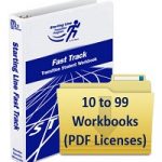 Fast Track PDF Workbook Licenses for SPED (10 to 99 Workbooks)